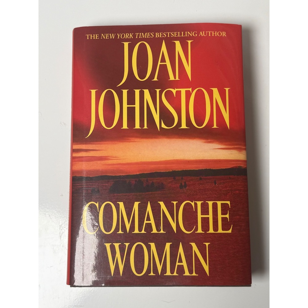 Comanche‎ Woman Joan Johnston Hardcover Historical Romance Novel